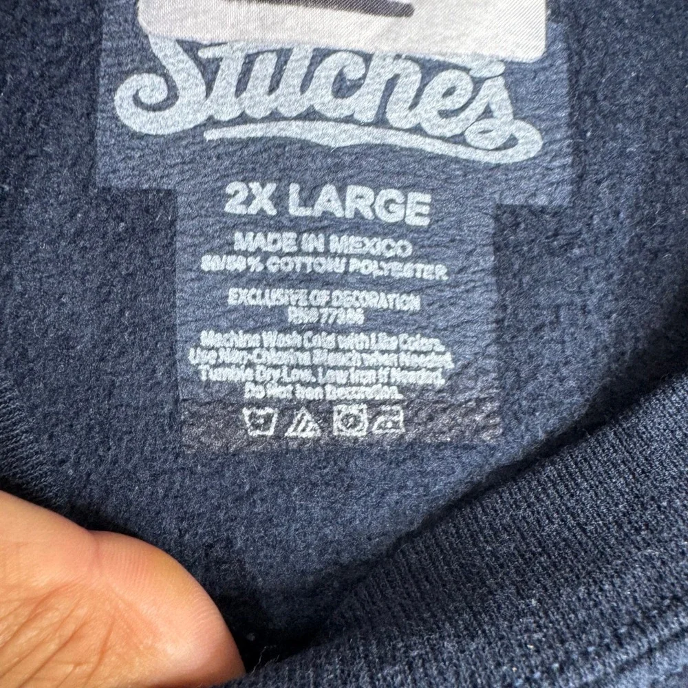 Stitches Sweatshirt Mens 2XL Navy Blue St. Louis Cardinals Graphic MLB Pullover